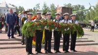 Церемония возложения цветов к вечному огню состоялась в Чебоксарах в День памяти и скорби