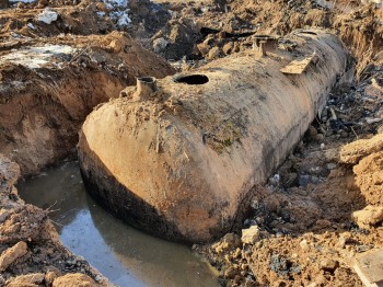 Разлив мазута обнаружен в Борском районе Нижегородской области 