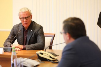 Глеб Никитин обсудил реализацию в Нижегородской области нацпроекта "Экология" с Вячеславом Фетисовым