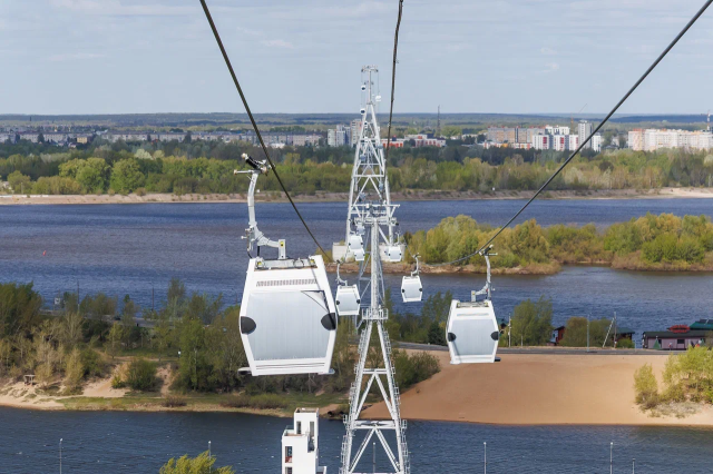 Нижегородская канатная дорога готова к запуску после модернизации Нижегородская канатная дорога готова к запуску после модернизации