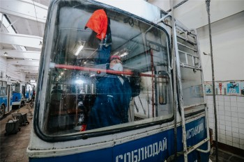Дезинфекция общественного транспорта проводится в Чебоксарах