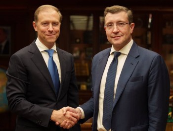Никитин и Мантуров обсудили развитие промышленности Нижегородской области