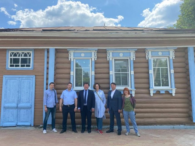 Исторический дом восстановили в городе Семенов Нижегородской области Исторический дом восстановили в городе Семенов Нижегородской области