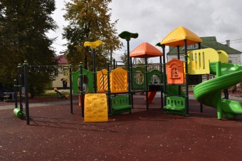 В Ардатове открыли современную детскую площадку по проекту «Вам решать!»
