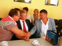 Известные саровские спортсмены Тактаров и Клоков встретились в родном городе с молодежью и ветеранами спорта