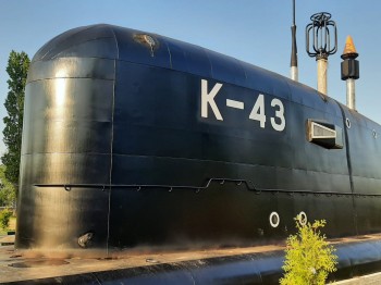 Рубку знаменитой подводной лодки &quot;Скат&quot; установили в нижегородском парке Победы
