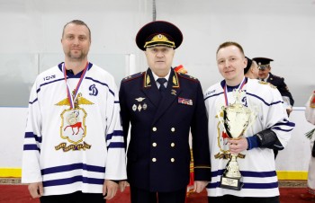 Открытый турнир МВД России по хоккею с шайбой завершился в Нижегородской области