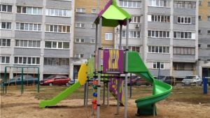 Благоустройство дворов в поселке Альгешево г. Чебоксары практически завершено Благоустройство дворов в поселке Альгешево г. Чебоксары практически завершено
