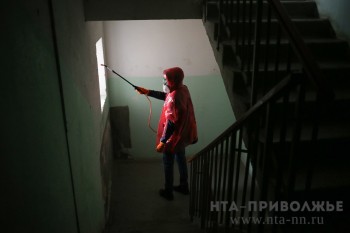 Сводный дезинфекционный отряд начал работать в Ульяновской области
