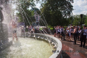 Фонтаны Нижнего Новгорода отключат в День ВДВ