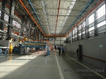 Участок для покраски истребителей МиГ-31 открылся на нижегородском авиазаводе заводе &quot;Сокол&quot;