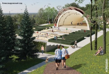 Александровский сад благоустроят к 800-летию Нижнего Новгорода