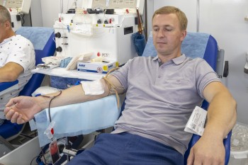 Сотрудники "ТНС энерго НН" стали донорами крови