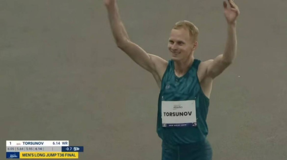 Пермяк Евгений Торсунов побил мировой рекорд по лёгкой атлетике