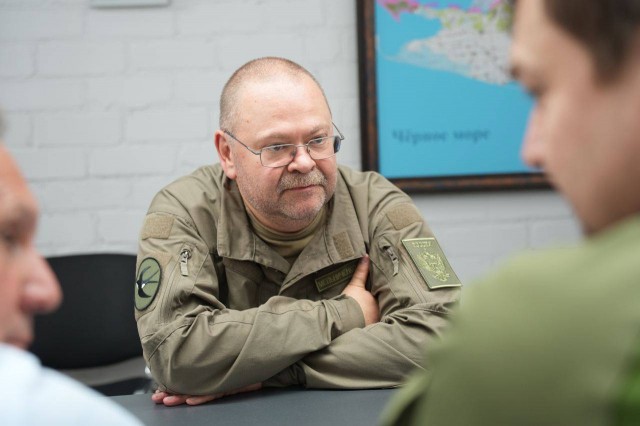 Губернатор Пензенской области Олег Мельниченко прибыл в Запорожскую область