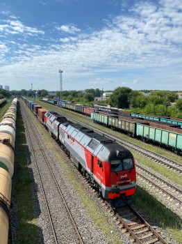 Второй регулярный прямой контейнерный поезд из Китая прибыл в Ульяновск