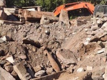 Рабочие обнаружили мину во время земляных работ в Кирове 