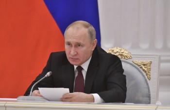 Путин обратился к участникам форума "Россия — спортивная держава" в Самаре