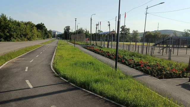 Работы по благоустройству завершаются в Кувандыкском городском округе Оренбуржья 