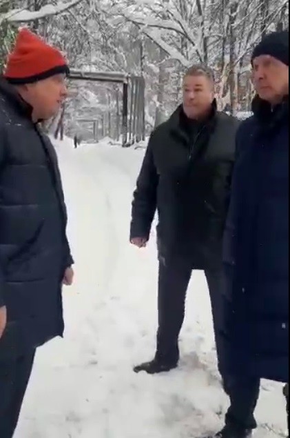 Михаил Шатилов прилюдно отчитал главу ДУК Приокского района Нижнего Новгорода за "отвратительную уборку" снега 