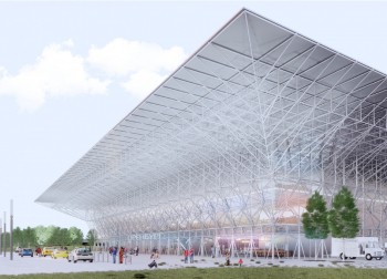  Пуховый платок: определена архитектурная концепция нового терминала аэропорта им. Гагарина в Оренбурге