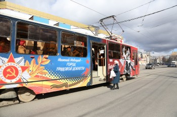 &quot;Трамвай Победы&quot; начал курсировать в Нижнем Новгороде