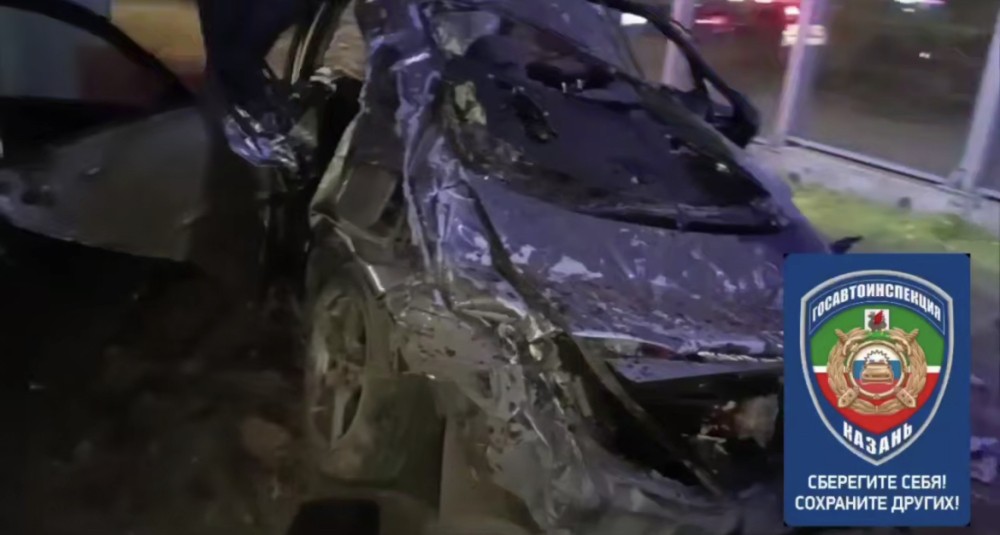 Трое погибли в ДТП на Горьковском шоссе в Казани