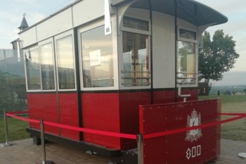 Кабина для фуникулера и оборудование доставлены в Нижний Новгород