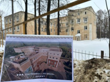 Гостиницу построят в заброшенном здании в Чкаловске Нижегородской области