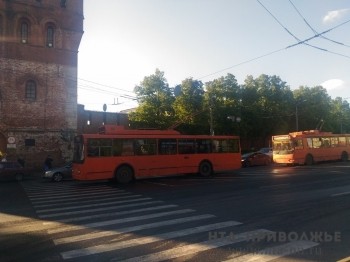 Троллейбусные линии демонтируют на площади Минина и Пожарского в Нижнем Новгороде на время ЧМ-2018