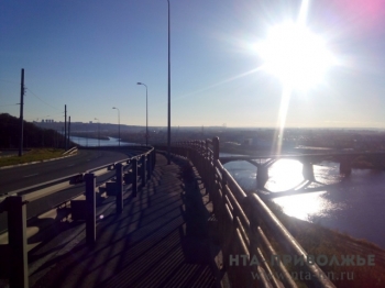 Администрация Нижнего Новгорода осталась недовольна качеством нового ограждения безопасности Молитовского моста  