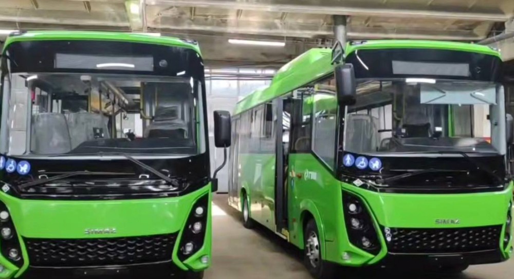 Первые 15 автобусов "СИМАЗ" среднего класса прибыли в Оренбург