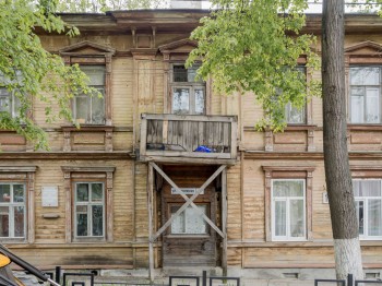 Балкон исторического здания на улице Короленко восстановят в Нижнем Новгороде
